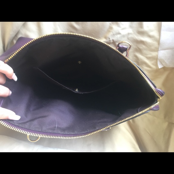 Large Burgundy Coach Handbag. Authentic NWT - Picture 3 of 8